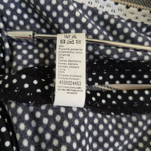 Esprit Polka Dot Underwire Bikini Top Womens Swimwear Bra US Size SD 32D - Picture 7 of 7